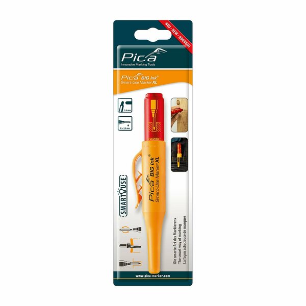 Pica Big Ink Smart-Use Marker XL, Red 170/40/SB